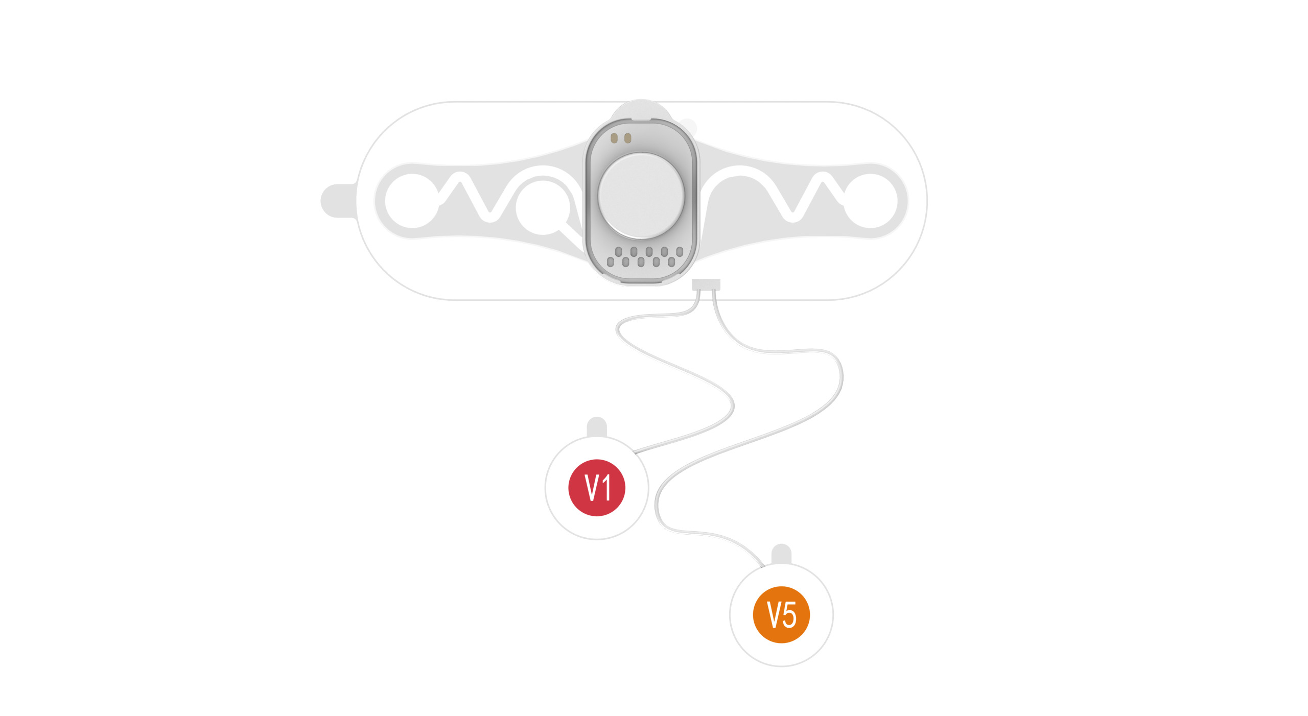 3-Lead Wearable ECG Sensor